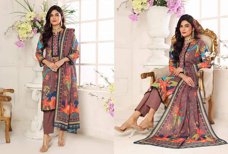 MTF lawn dress jhill mill collection 2