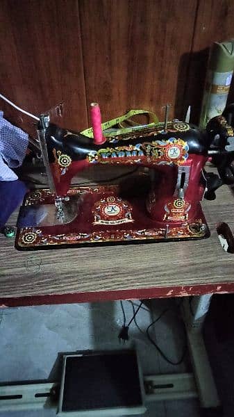 Used Sewing Machine For Sale With Table 0