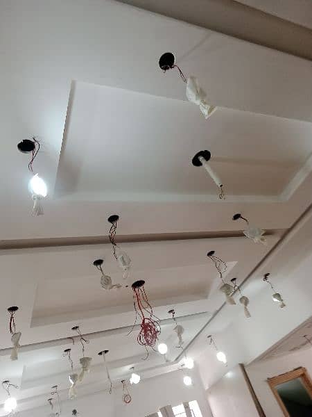 false Ceiling / pop ceiling / gola border / wall design 2