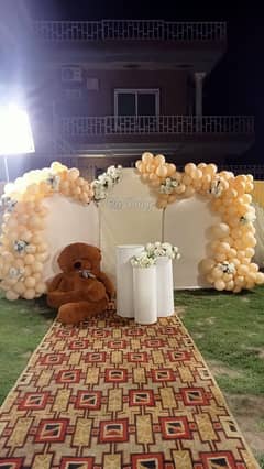 we make party fun events arrangements all party's