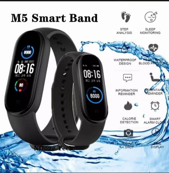 D20 Ultra Fitness Bracelet Blood Pressure Bluetooth Smart Watch 2