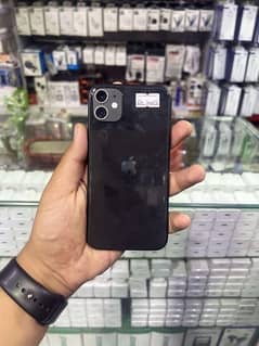 iPhone 11 black colour 64 gb jv zero time charge device