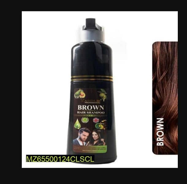 hair dye shampo_brown 200ml. 2