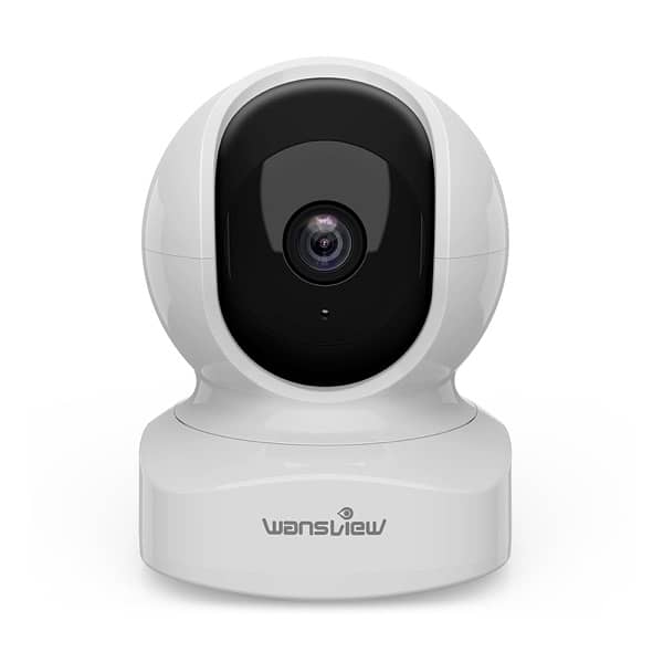 Wansview WiFi Security Camera with 2k resolution 360 View, 2 way audio 1