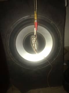 12 inch woofer . left righ speakers with amplifier