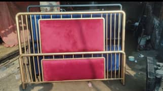 iron bed/bed set/double bed/bedroom furniture/furniture