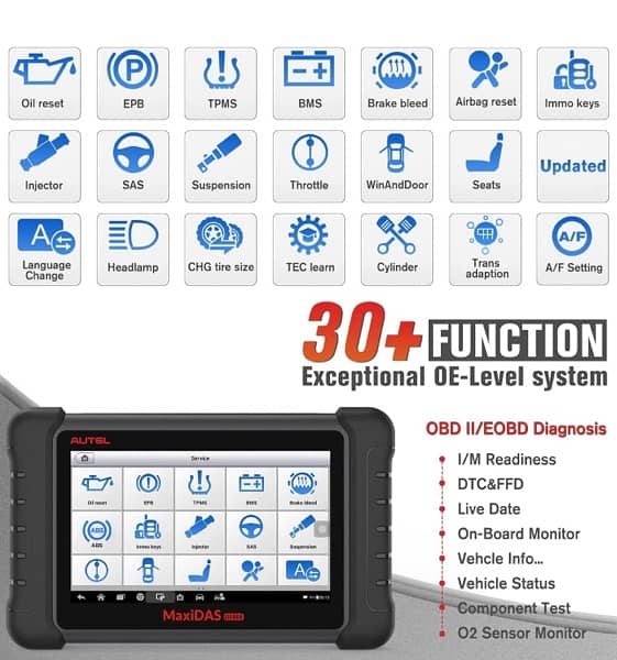 Autel Maxidas DS808(Upgraded Version of DS708) Automotive Diagnostics. 4