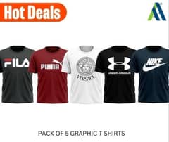 Mens T Shirts Pack Of 5