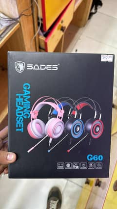 Sades g60 Light Gaming Headset USB Game Headphones Stereo Headband 0