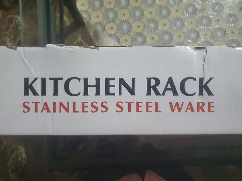 kitchen rack stailess 2