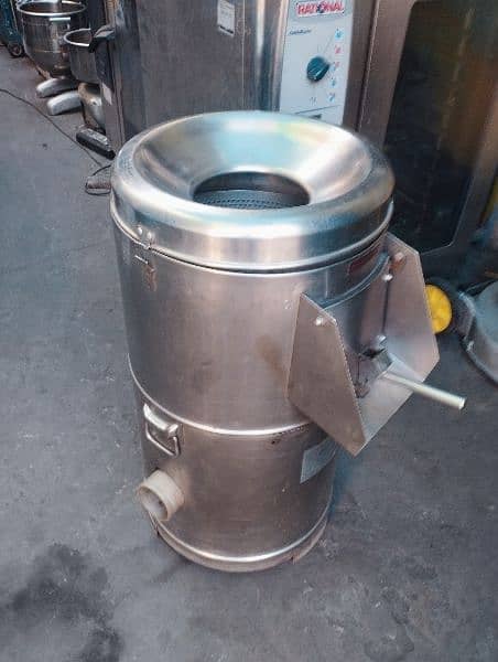 potato Piller machine imported Korea stainless steel body 220 voltage 0