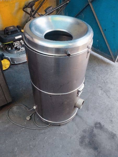 potato Piller machine imported Korea stainless steel body 220 voltage 1