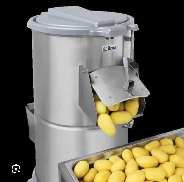 potato Piller machine imported Korea stainless steel body 220 voltage 5