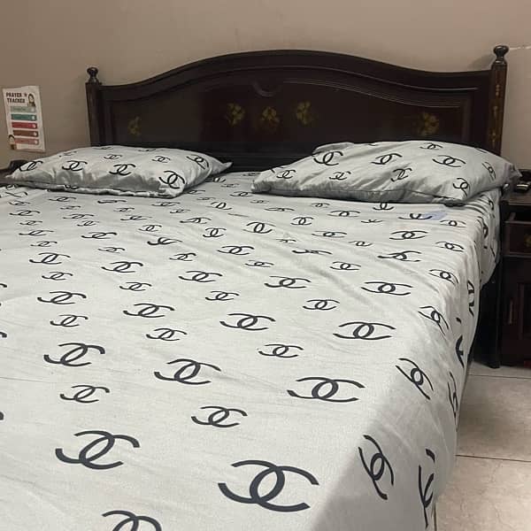 Bed set in double size 3