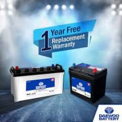 Daewoo battery wholesalers/distributors