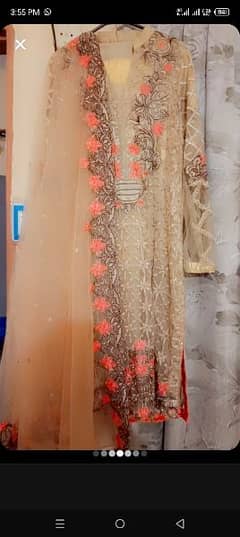 Embroidery designer dress for sell