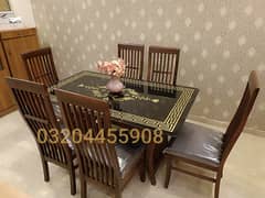 6 chairs dinning table (Dining Table) / furniture