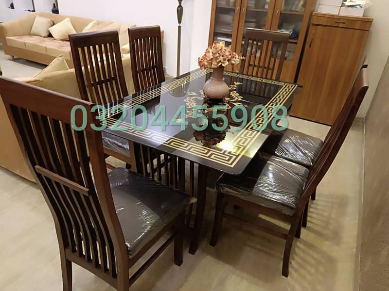 6 chairs dinning table (Dining Table) / furniture 2
