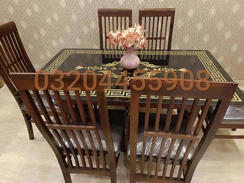6 chairs dinning table (Dining Table) / furniture 3