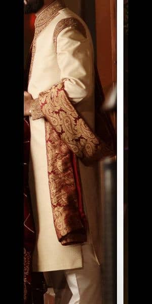 Groom shairwani with shwal groom dress wedding dress for man 1