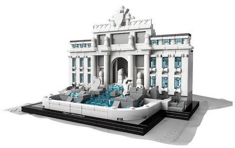Lego architecture Trevi fountain 21020 1