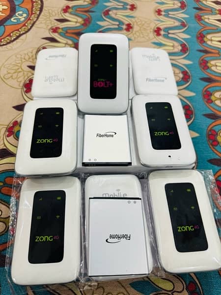 Zong Bolt Plus Bolt ultra Router jazz 4G devices 4g router 7