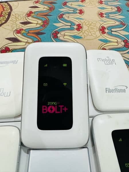 Zong Bolt Plus Bolt ultra Router jazz 4G devices 4g router 9
