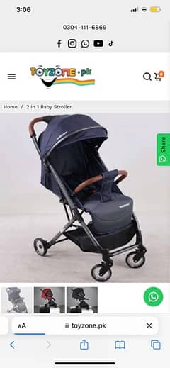 Vonbloom Baby Stroller