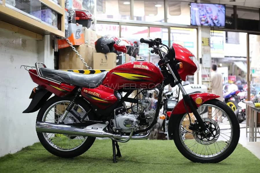 SUPER STAR SS-100 DELUXE | AUTOMATIC NO GEARS NO CLUTCH | IMPORTED 1