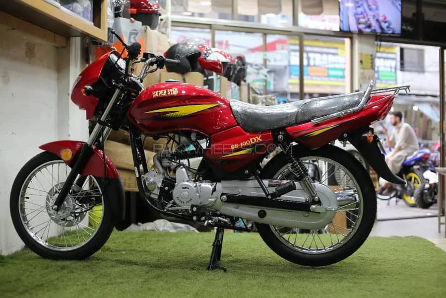 SUPER STAR SS-100 DELUXE | AUTOMATIC NO GEARS NO CLUTCH | IMPORTED 7