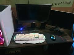 gaming pc set up RGB