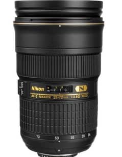 Nikon Lens 24 70mm 2.8 scratch Less Condition