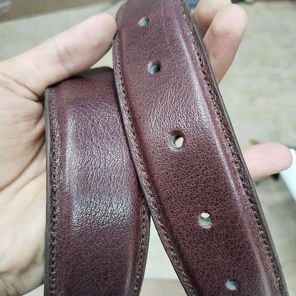 Leather belts 7