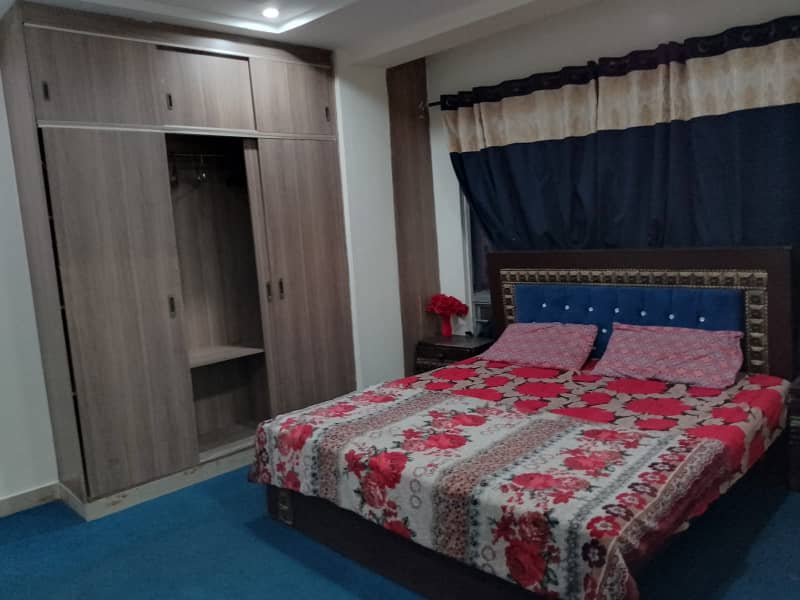 Empire height one Bed fully furnished available for rent in Bahria town 1