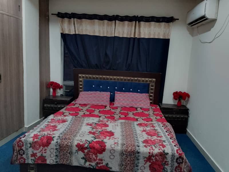 Empire height one Bed fully furnished available for rent in Bahria town 6