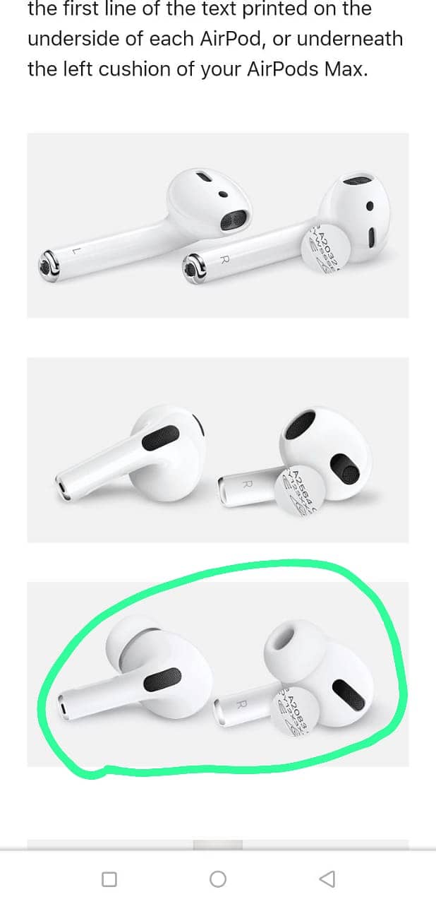 Airpods Pro 1st generation 2019 2