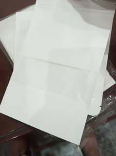 12x20 cm white craft paper standup pouches food grade 100 /lot