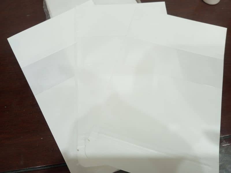 12x20 cm white craft paper standup pouches food grade 100 /lot 7