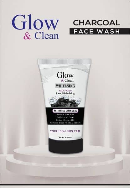 Glow & Clean Charcoal Face wash 0308-3988783 0