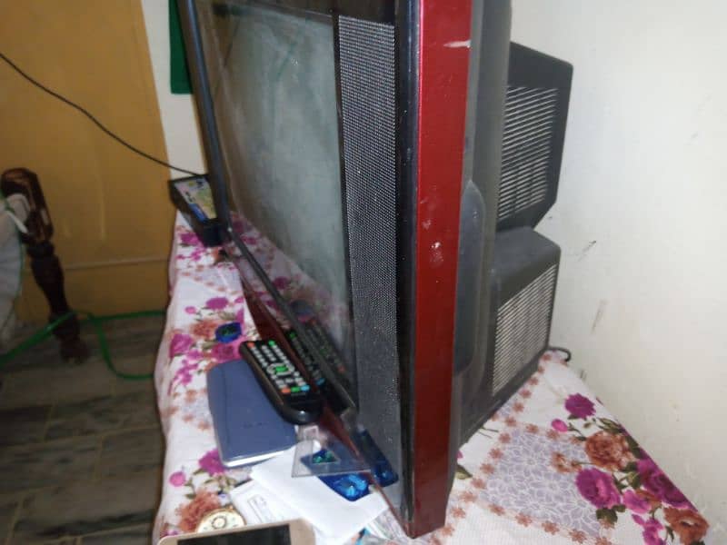 slim tv with flat screen 21 inch orginial tv 2