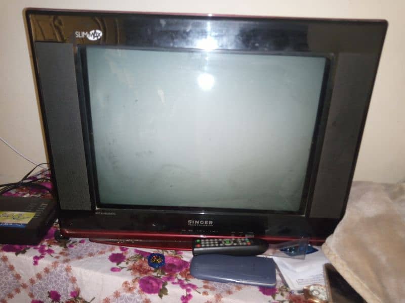 slim tv with flat screen 21 inch orginial tv 5