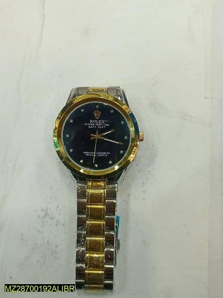 man's formal analogue watch 0