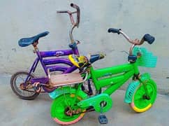 Used kids bicycles sale for 4. to 8 year old kids