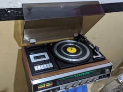 Sanyo turntable record player model no: GXT 4514Made in Japan n