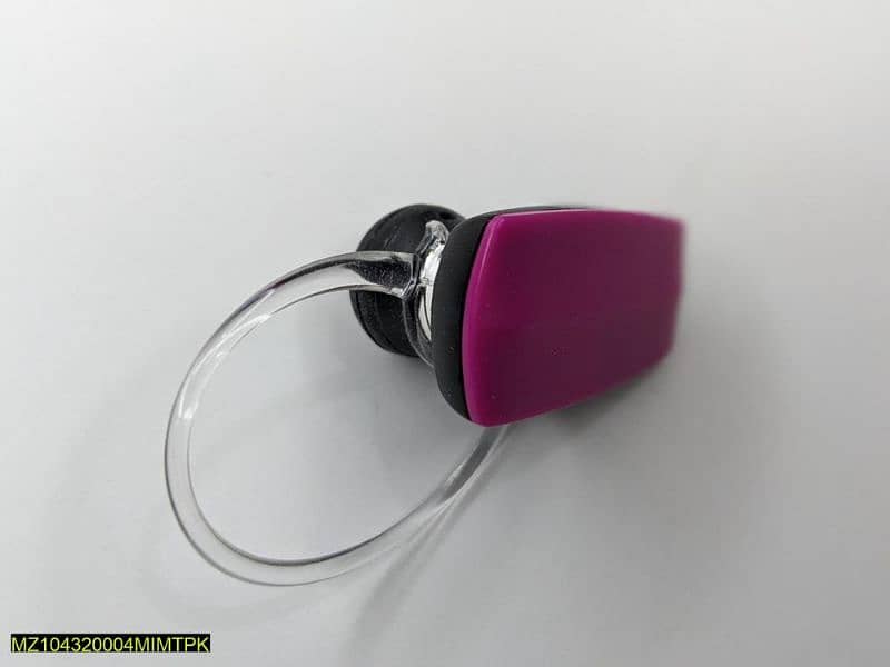 Bluetooth Headset, Pink 3