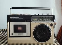 National Panasonic Radio Tape Recorder 543 0