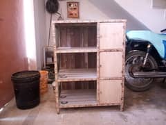 3 portion wala new cage pinjra for sale