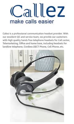 Callez Headphone / call center Headsets