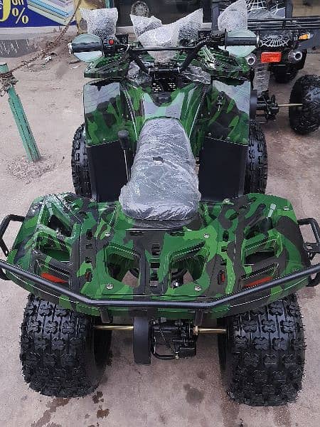 124cc zero meter atv quad 4 wheels delivery all Pakistan 3