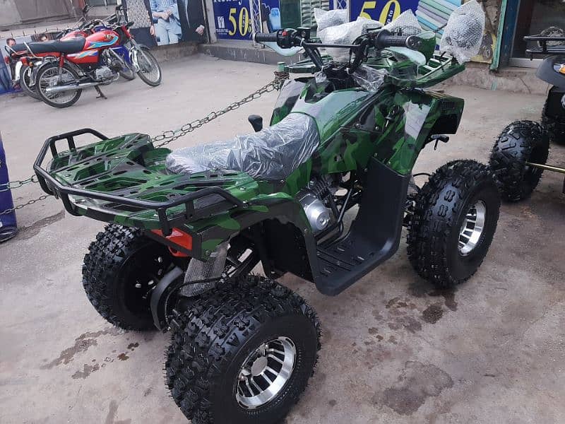 124cc zero meter atv quad 4 wheels delivery all Pakistan 6